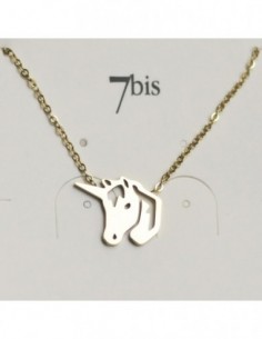 Collier Licorne 3 quarts...