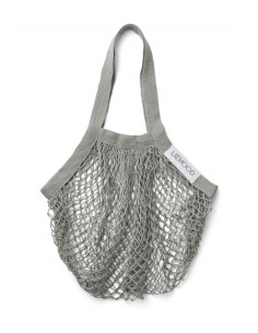 Sac Shopper crochet Bleu doux