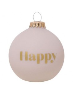 Baubels Boule de noel happy... 2