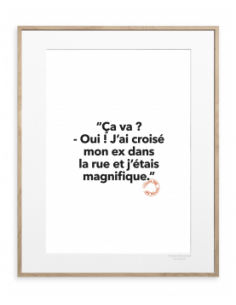 Affiche Ca va? Oui j'ai... 2