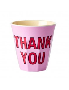 Gobelet en mélamine Thank you