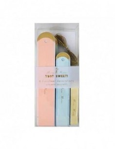 Set de 6 rosaces Pastel 2