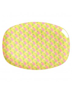 Assiette rectangulaire en...