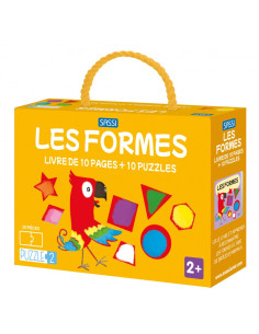 Les formes - Livre + Puzzle