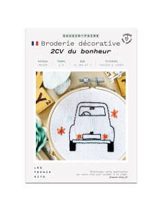 Kit Broderie - 2CV du bonheur
