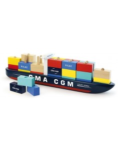 Porte-container en bois