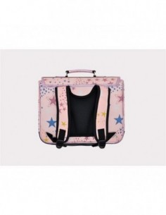 Cartable PM rêve d\'étoiles rose pâle LJC-2019/cartpm021 2