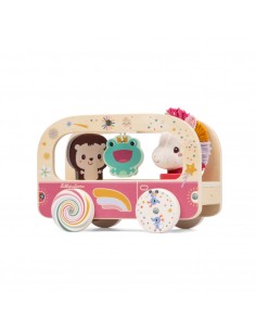 Lilliputiens Bus en bois...