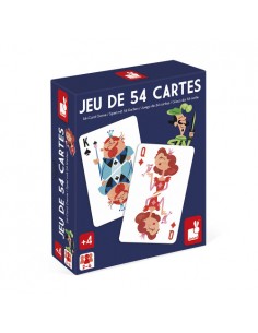 Jeu de 54 cartes illustrées
