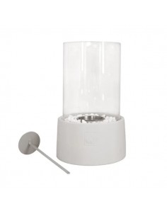 Cheminée de table Blanche