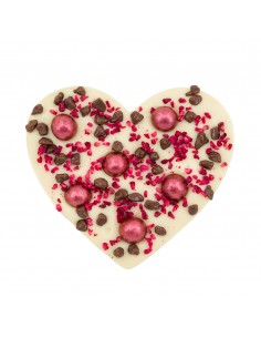 Coeur chocolat blanc - 110g