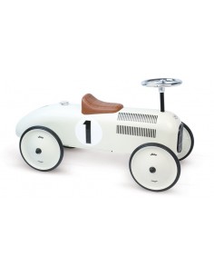 Porteur Voiture Vintage Crème