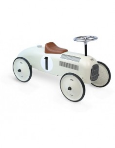 Porteur Voiture Vintage Crème 2