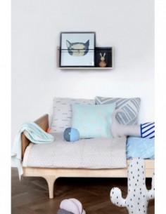 Balle PUZZLE BABY - DUSTY AQUA-OYOY 2