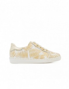 Chaussure Ducky palms doré...