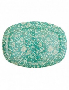 Assiette rectangulaire Fern...