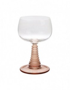 Verre à pied spirales Nude
