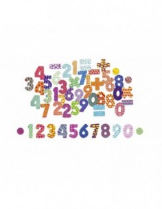 Magnets chiffres 56 pièces 2