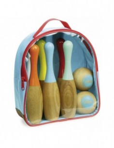 Jeu de quilles bowling bicolores 2