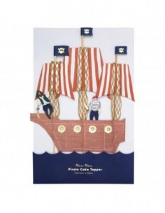 Pirate cake topper