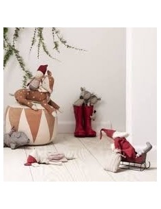 Traîneau de Noël - Rouge