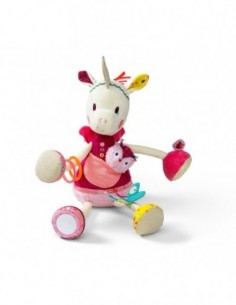 Louise licorne d'activités câline 2