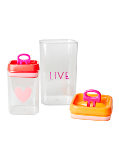 RICE Plastic Food Boxes set... 2